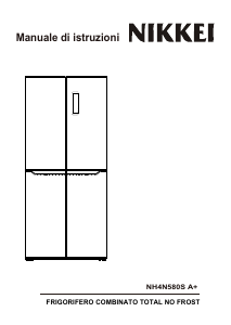 Manuale Nikkei NH4N580S Frigorifero-congelatore
