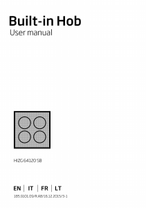 Mode d’emploi BEKO HIZG 64120 SB Table de cuisson