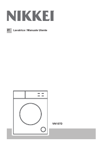 Manuale Nikkei VN107D Lavatrice