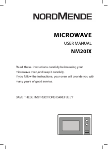 Handleiding Nordmende NM20IX Magnetron