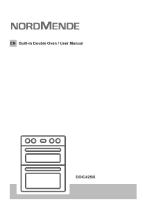 Manual Nordmende DOIC425IX Oven