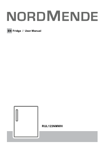 Handleiding Nordmende RUL123NMWH Koelkast