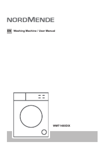 Manual Nordmende WMT1480DIX Washing Machine