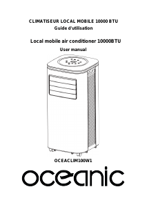 Handleiding Oceanic OCEACLIM100W1 Airconditioner