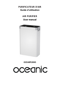 Mode d’emploi Oceanic OCEARPUR45 Purificateur d'air