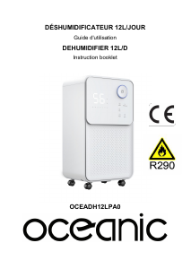 Manual Oceanic OCEADH12LPA0 Dehumidifier