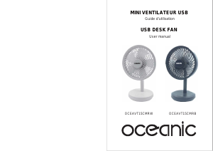 Mode d’emploi Oceanic OCEAVT15CMRW Ventilateur