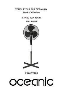 Mode d’emploi Oceanic OCEAVP40B2 Ventilateur