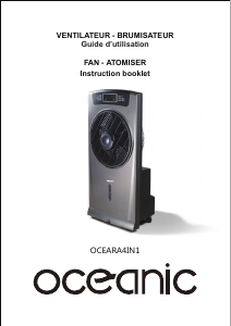 Manual Oceanic OCEARA4IN1 Fan