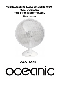 Mode d’emploi Oceanic OCEAVT40CM2 Ventilateur