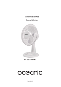 Mode d’emploi Oceanic OCEAVT40CM Ventilateur