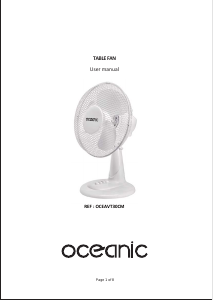 Manual Oceanic OCEAVT30CM Fan