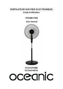 Manual Oceanic OCEAVP40TW Fan