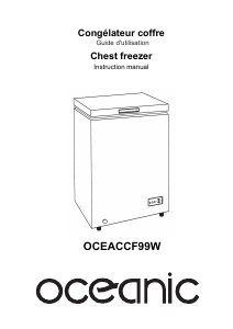 Manual Oceanic OCEACCF99W Freezer