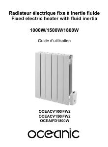 Manual Oceanic OCEAIFD1800W Heater