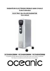 Manual Oceanic OCEABH1500W Heater