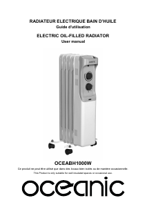 Manual Oceanic OCEABH1000W Heater