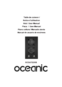 Manual de uso Oceanic OCEATG2VB Placa