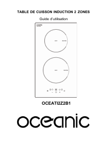 Mode d’emploi Oceanic OCEATI2Z2B1 Table de cuisson