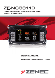 Handleiding Zenec ZE-NC3811D (for Ford) Navigatiesysteem