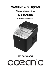 Manual Oceanic OCEAMAG02 Ice Cube Maker