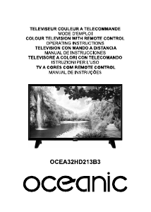Manual de uso Oceanic OCEA32HD213B3 Televisor de LED