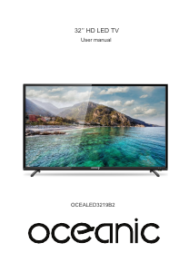 Handleiding Oceanic OCEALED3219B2 LED televisie