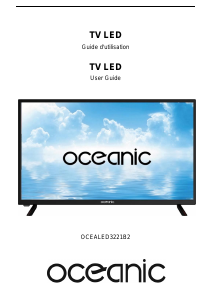 Handleiding Oceanic OCEALED3221B2 LED televisie