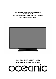 Handleiding Oceanic OCEALED39HD220B3 LED televisie