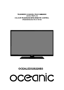 Manual Oceanic OCEALED32S220B3 LED Television