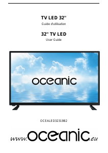 Handleiding Oceanic OCEALED32319B2 LED televisie