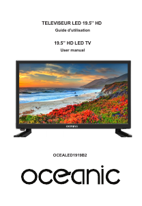 Handleiding Oceanic OCEALED1919B2 LED televisie