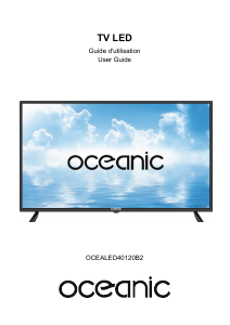 Manual Oceanic OCEALED40120B2 LED Television