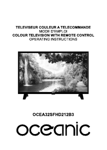 Handleiding Oceanic OCEA32SFHD212B3 LED televisie