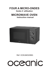 Manual Oceanic OCEAMO20BG Microwave