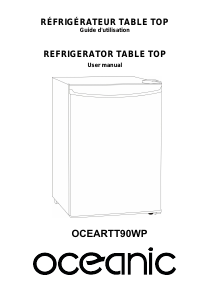 Mode d’emploi Oceanic OCEARTT90WP Réfrigérateur