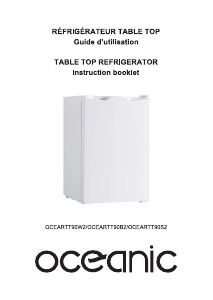 Mode d’emploi Oceanic OCEARTT90B2 Réfrigérateur