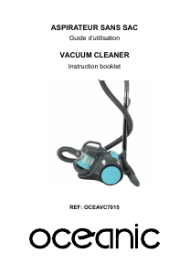 Mode d’emploi Oceanic OCEAVC7015 Aspirateur