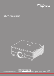 Bedienungsanleitung Optoma ZU920TST Projektor