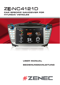 Handleiding Zenec ZE-NC4121D (for Hyundai) Navigatiesysteem