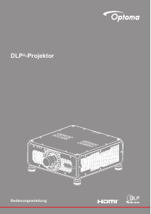 Bedienungsanleitung Optoma ZU2200 Projektor