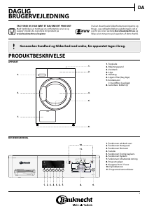 Brugsanvisning Bauknecht TK Plus 75B I Tørretumbler