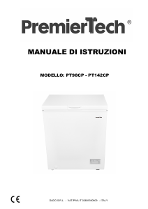 Manuale PremierTech PT142CP Congelatore