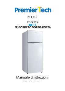 Manuale PremierTech PT-F210S Frigorifero-congelatore