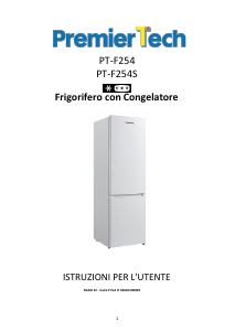 Manuale PremierTech PT-F254S Frigorifero-congelatore