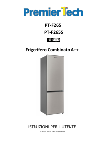 Manuale PremierTech PT-F265 Frigorifero-congelatore