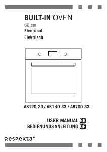 Manual Respekta AB700-33 Oven