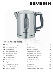 Manual Severin WK 3415 Kettle