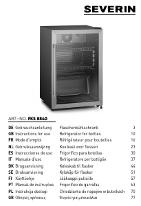 Εγχειρίδιο Severin FKS 8840 Ψυγείο