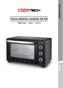 Manuale Sinotech GD606 Forno